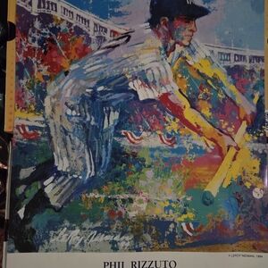 Phil Rizzuto Baseball Art Print